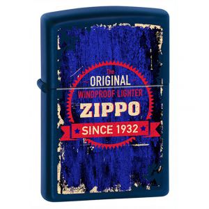 Zapalniczka benzynowa Zippo Grunge Navy Matte